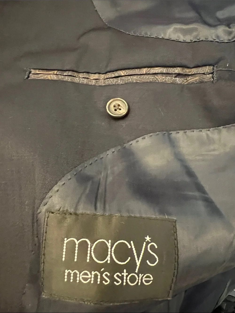 Laurel Ralph Lauren Navy Two-Piece Men’s Suit